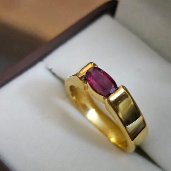 Ruby Gold Band